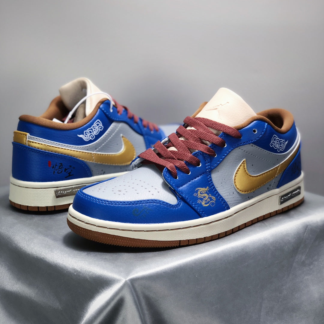 Air Jordan 1 Low Black Myth Wukong Edición limitada