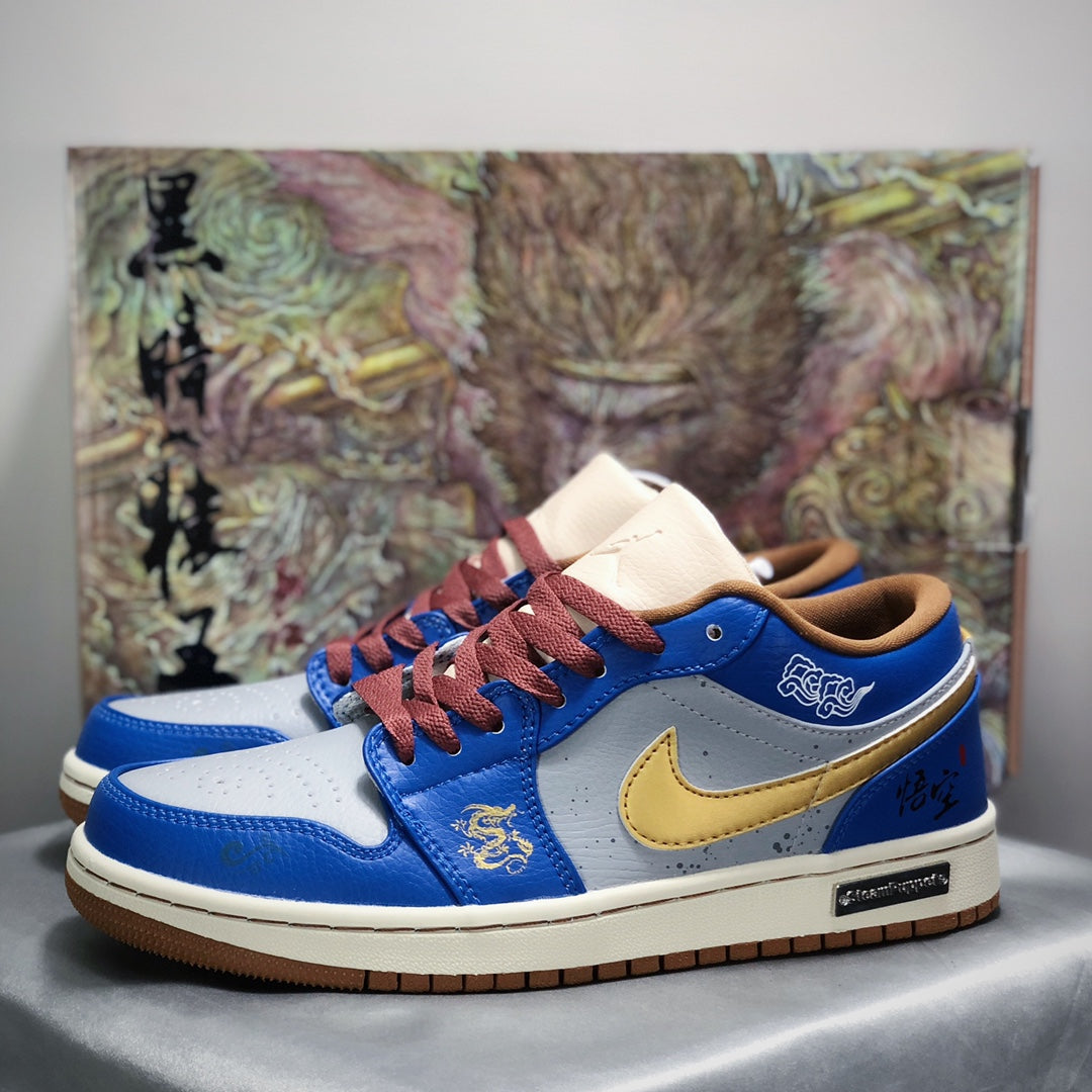 Air Jordan 1 Low Black Myth Wukong Edición limitada