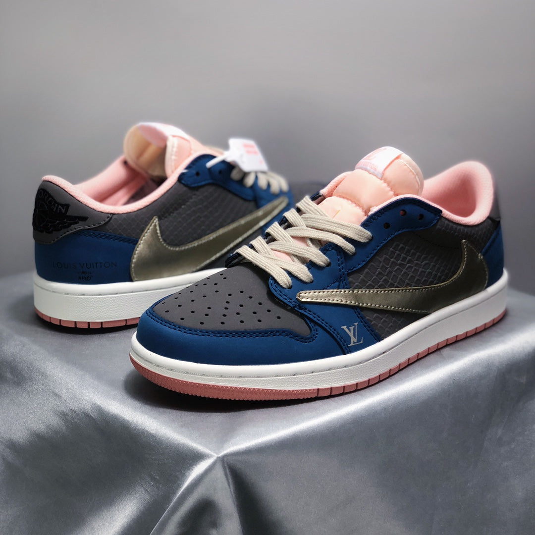 Air Jordan 1 Low X Travis Scott Fragment lv