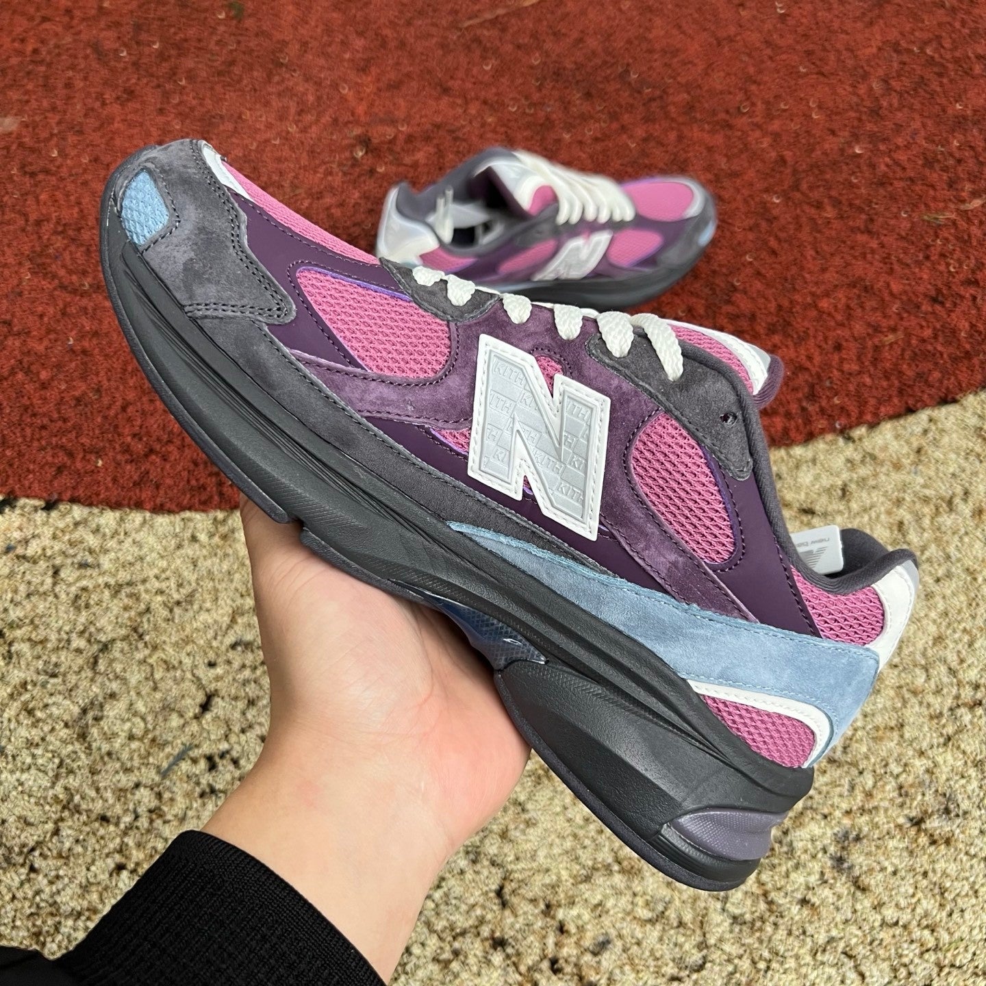 New Balance gris Pink