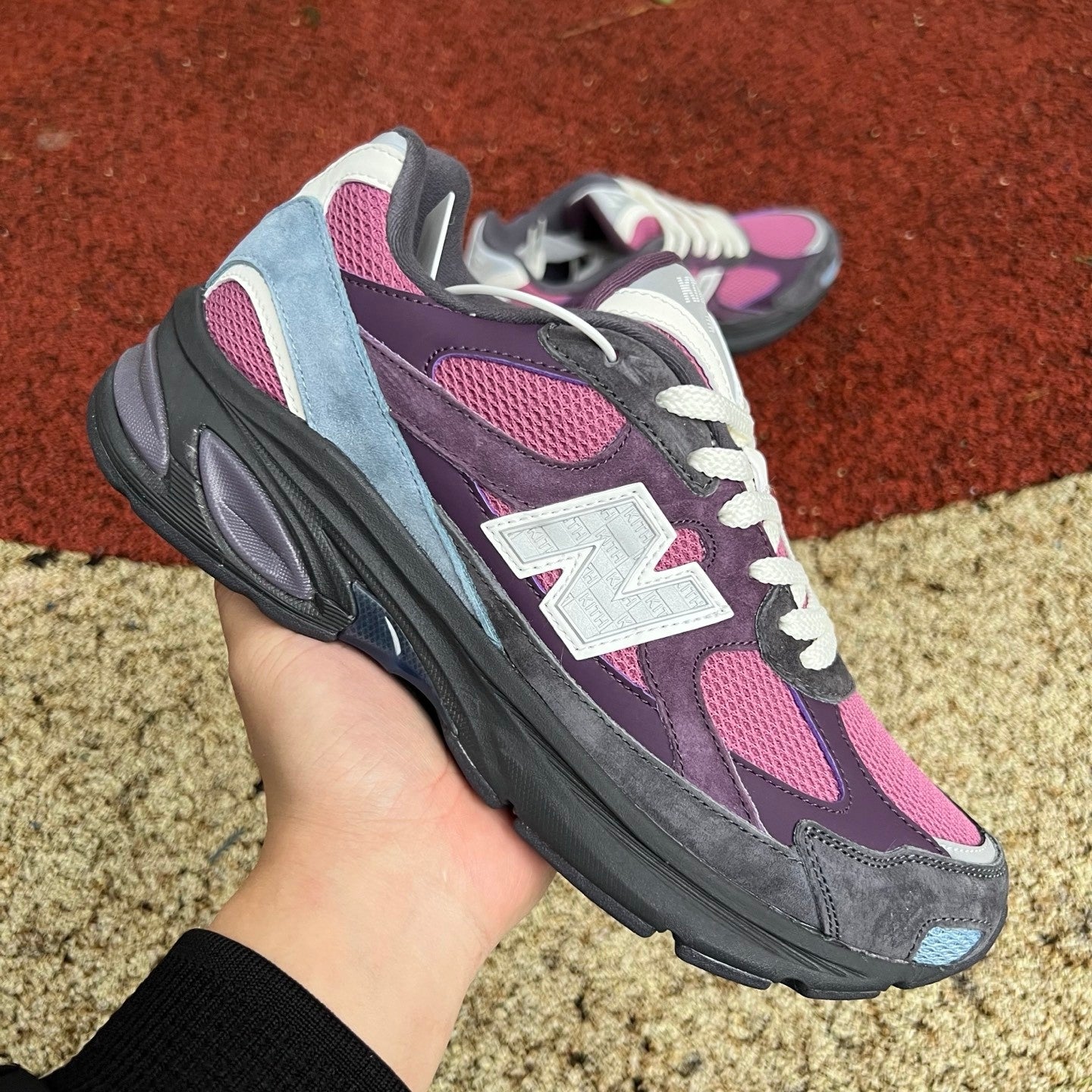 New Balance gris Pink