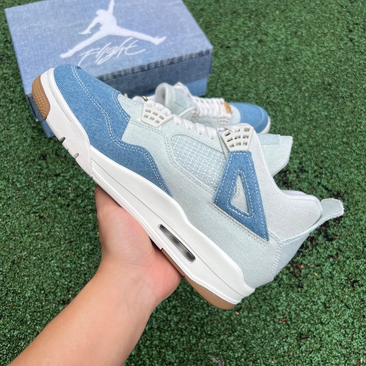 Air jordan 4 retro Worn Blue