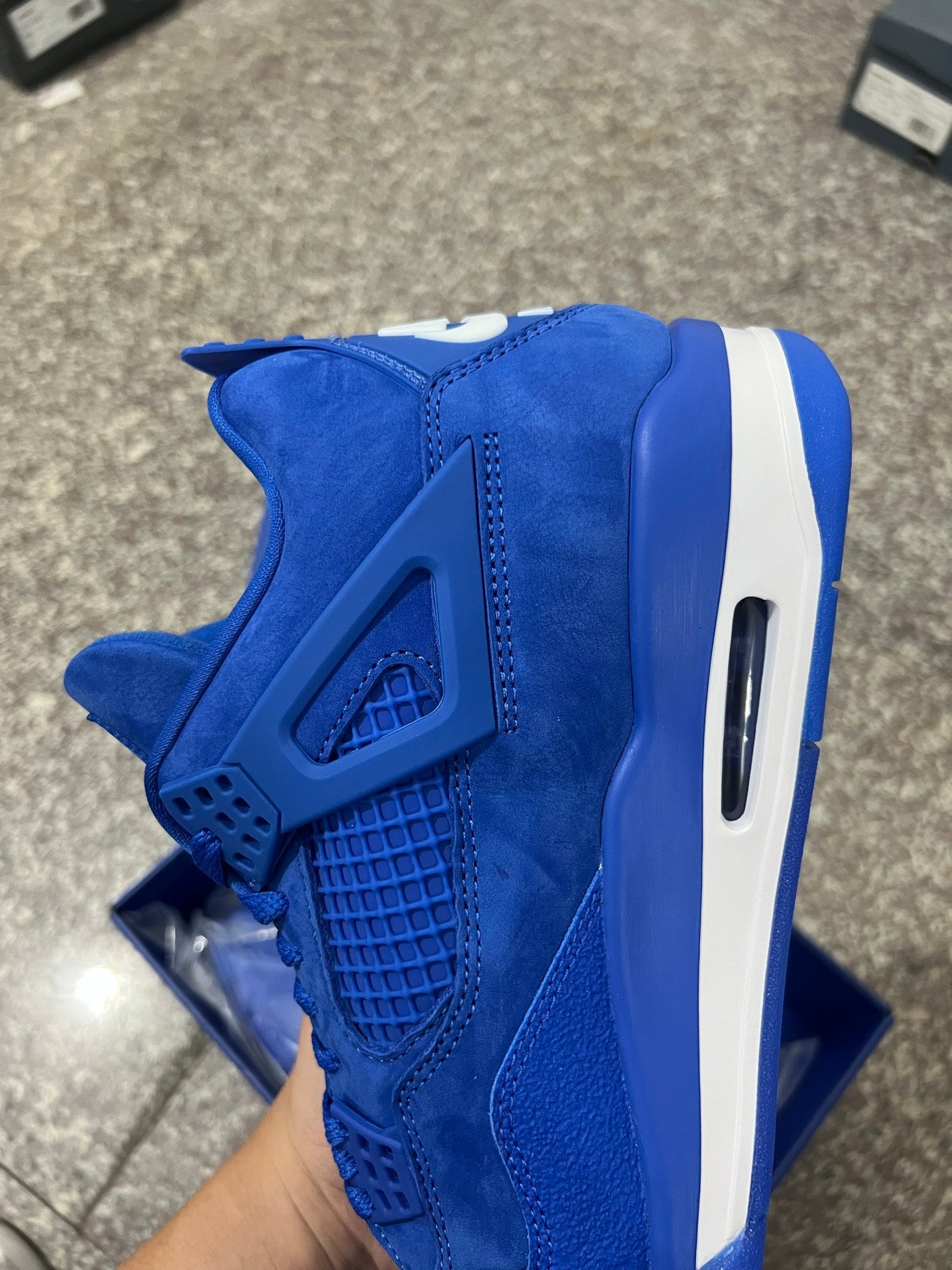 Air Jordan 4 Retro OG SP Nigel Sylvester Blue