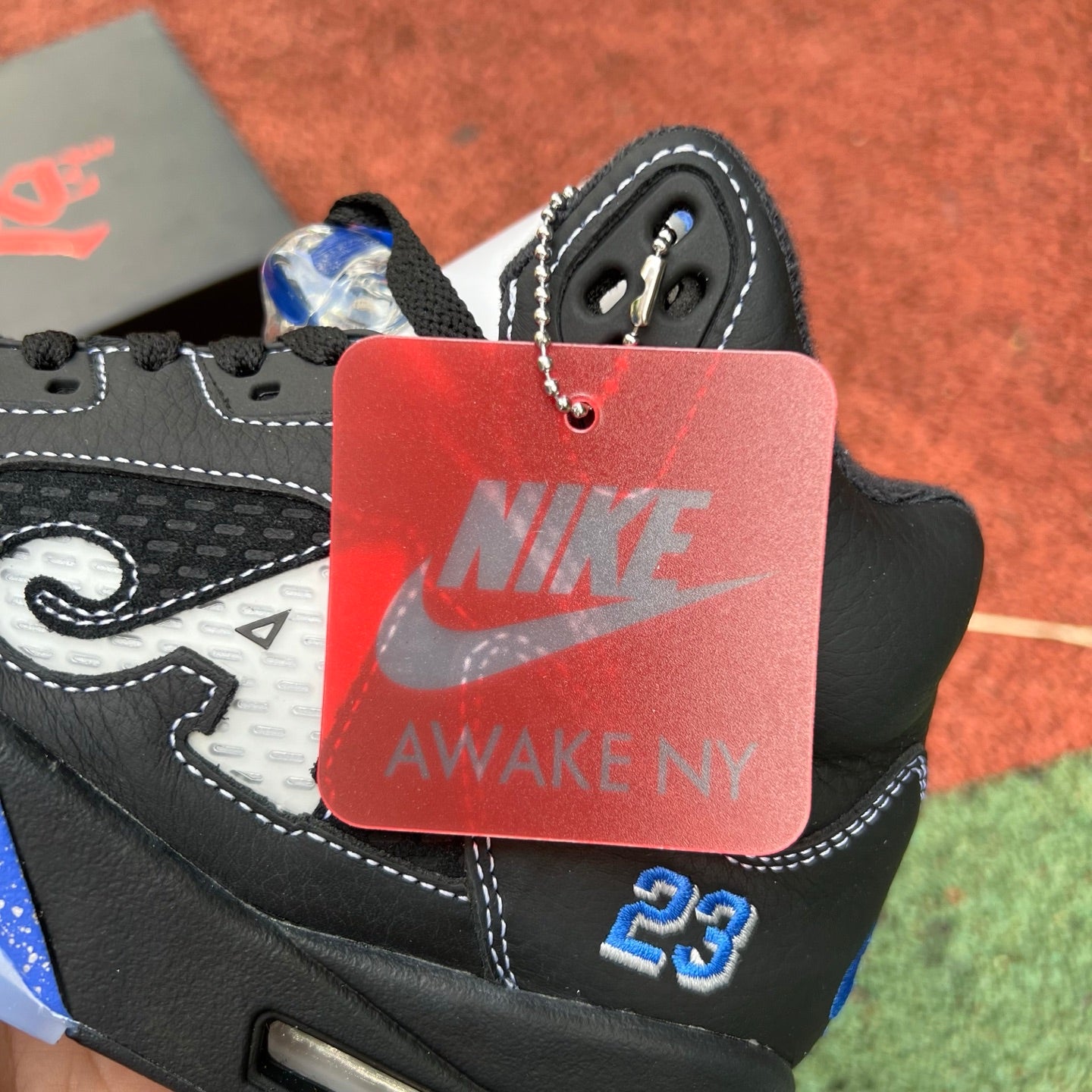 Awake NY x Air Jordan 5 "Black BLue"