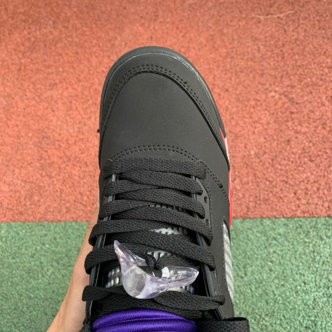 Air Jordan 5 AJ5 top3 "Black Purple"