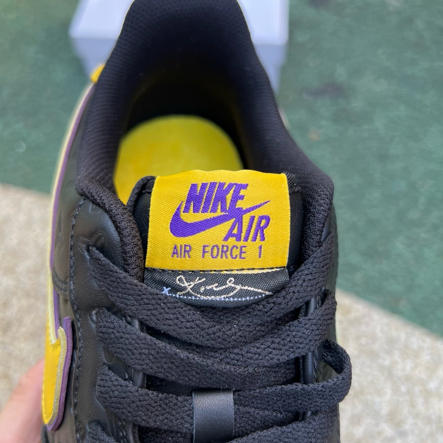 Nike Air Force 1 Low X Kobe Black yellow