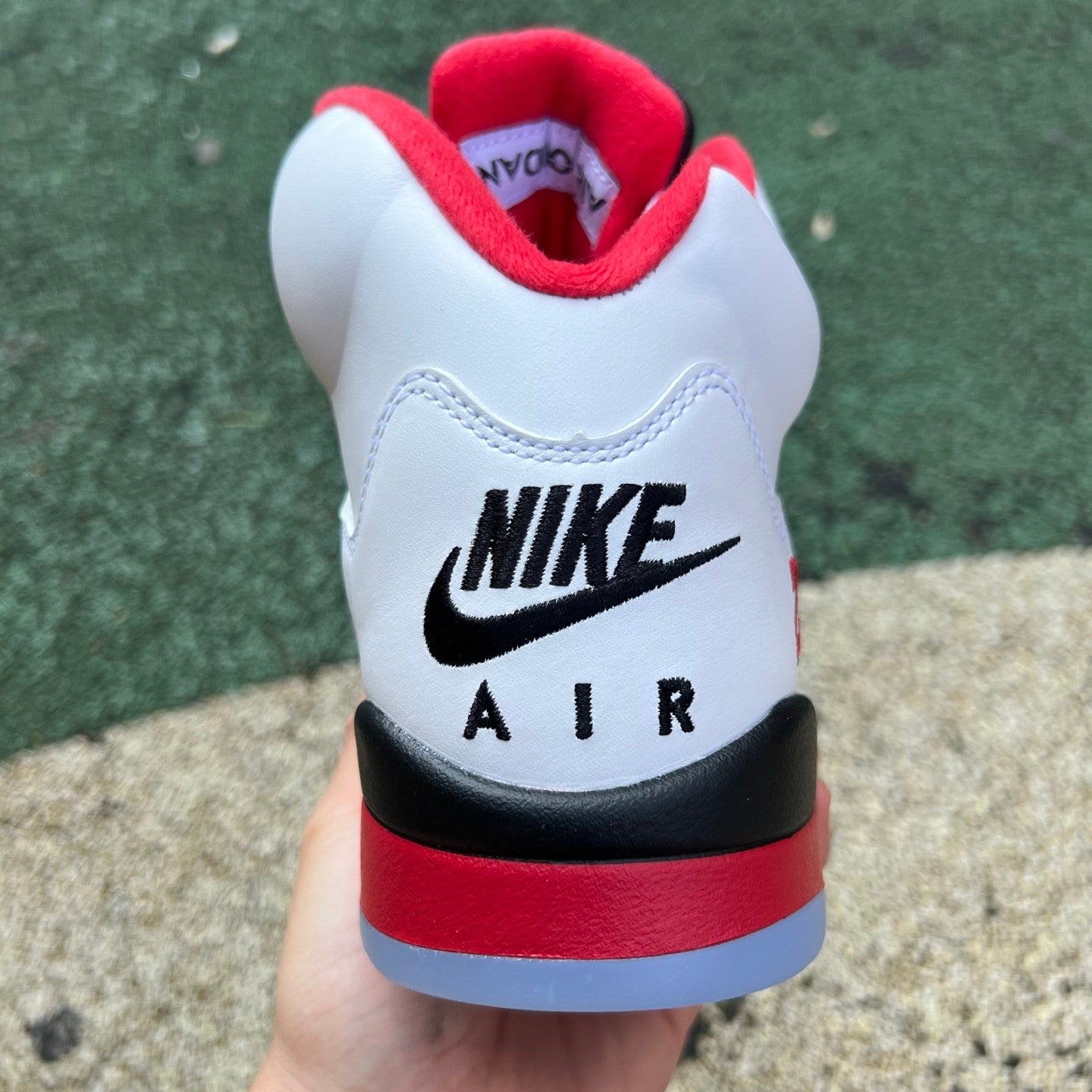 Air Jordan 5 “Fire Red Black Tongue”