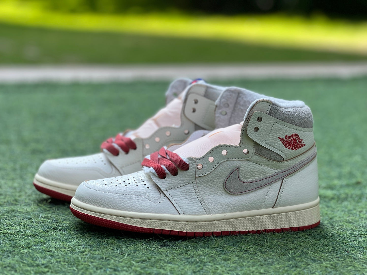 Air Jordan 1 alta Beige