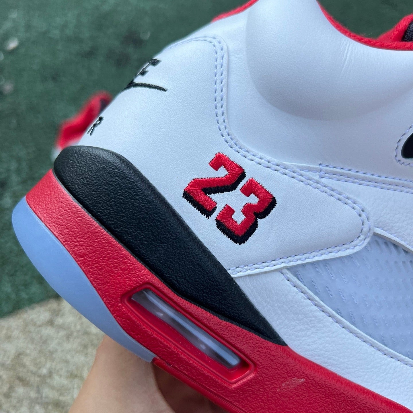 Air Jordan 5 “Fire Red Black Tongue”