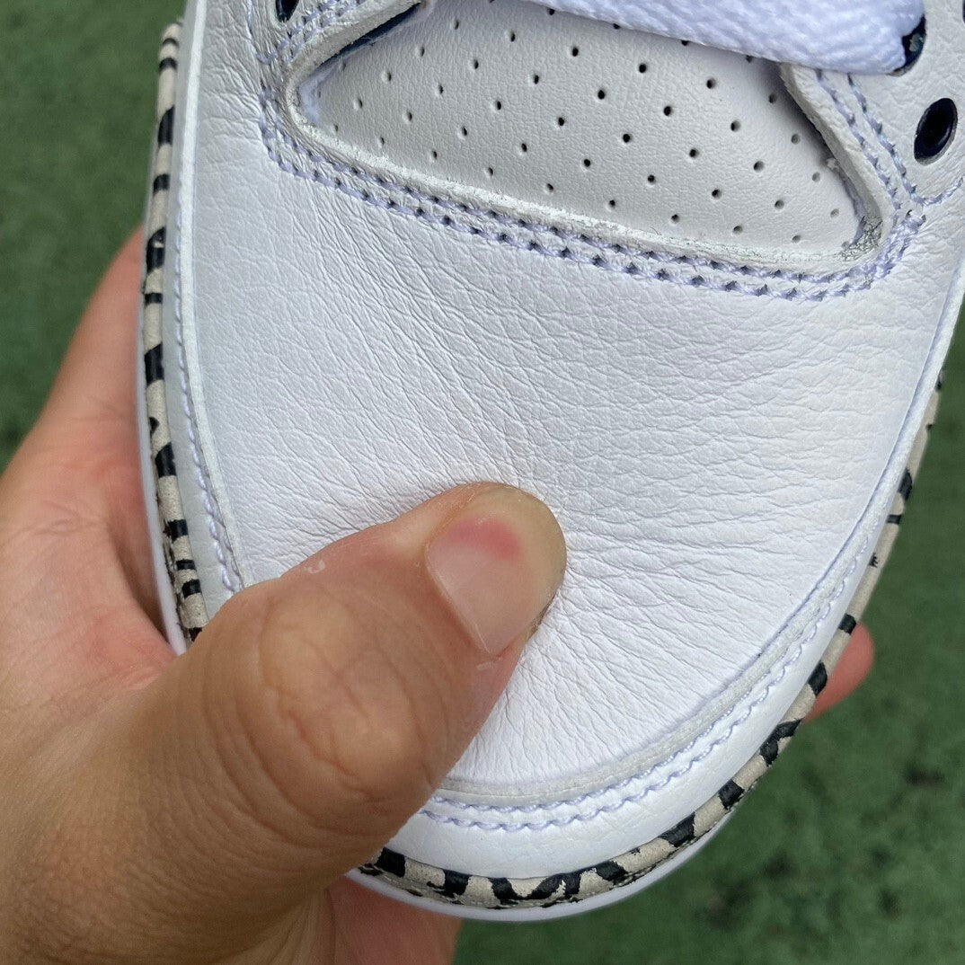 Air Jordan 3 white celeste