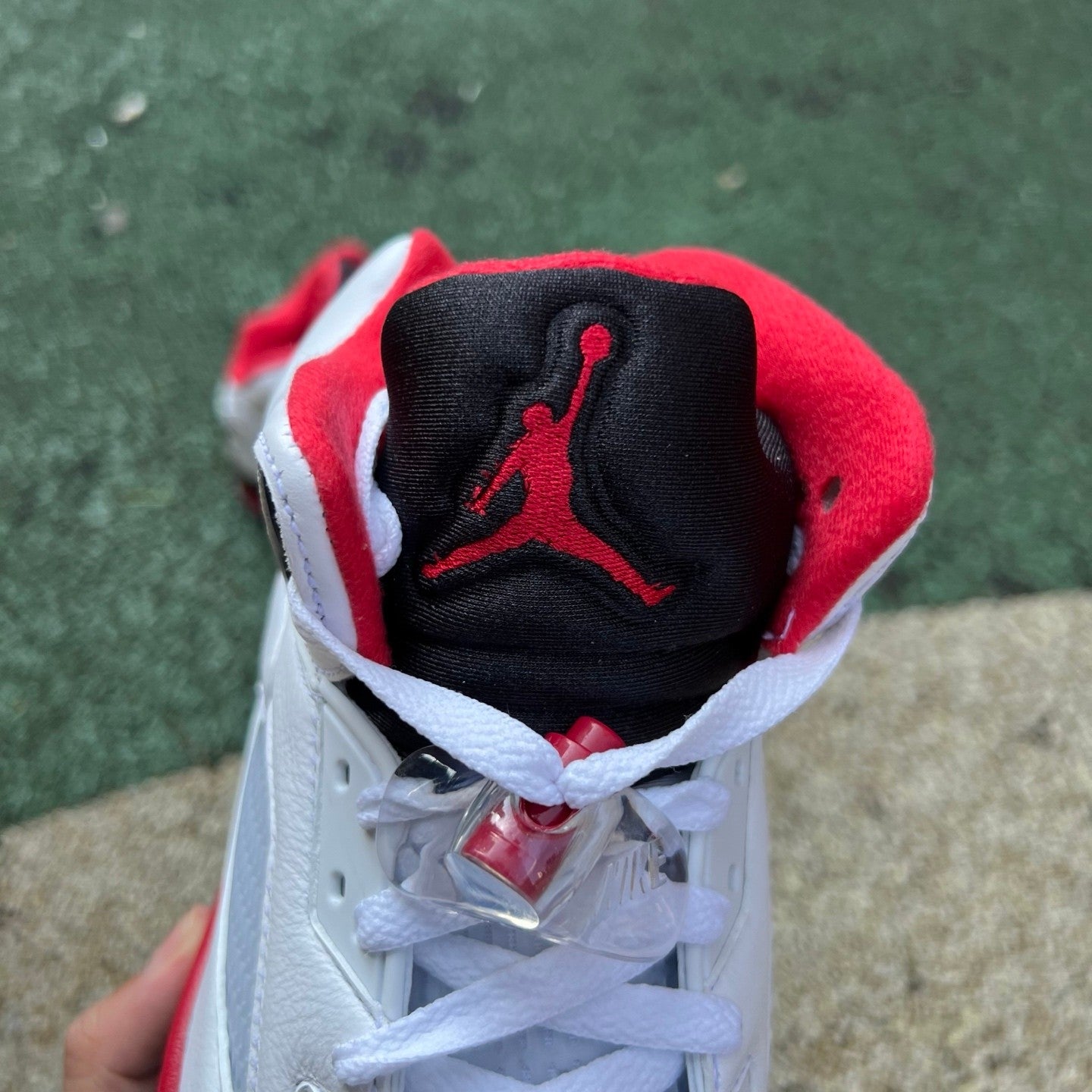 Air Jordan 5 “Fire Red Black Tongue”