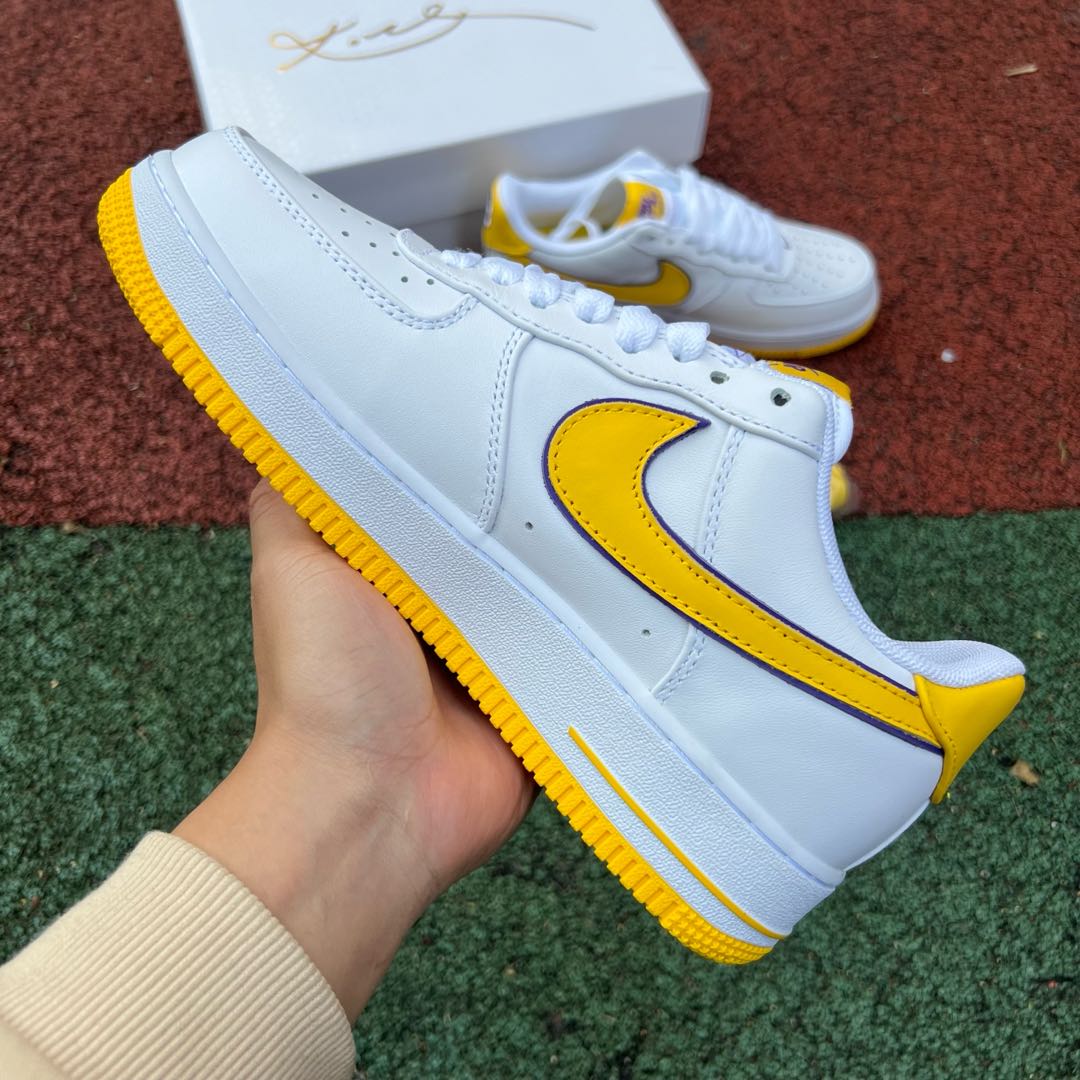 Nike Air Force 1 Low X Kobe White Yellow