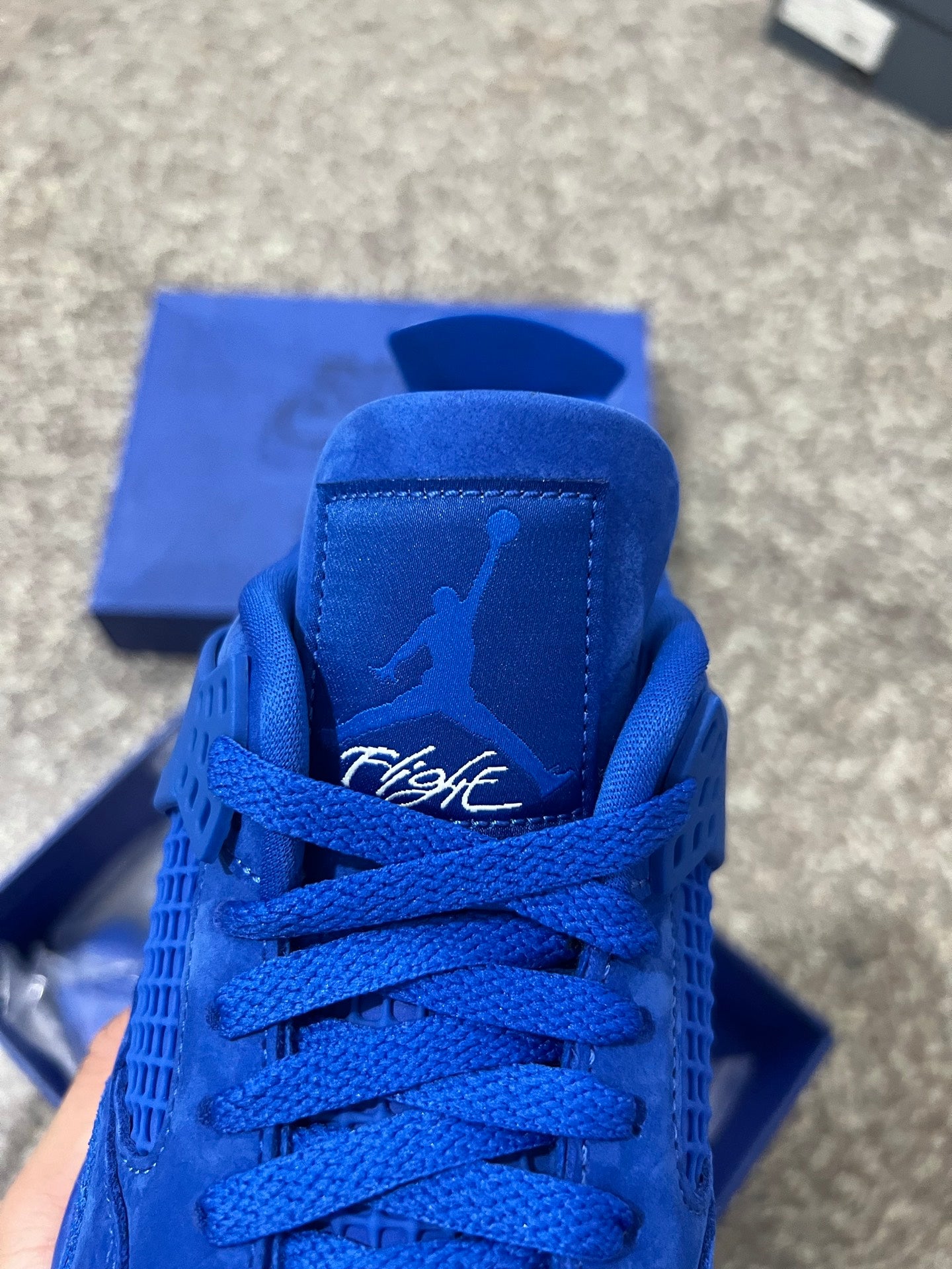 Air Jordan 4 Retro OG SP Nigel Sylvester Blue