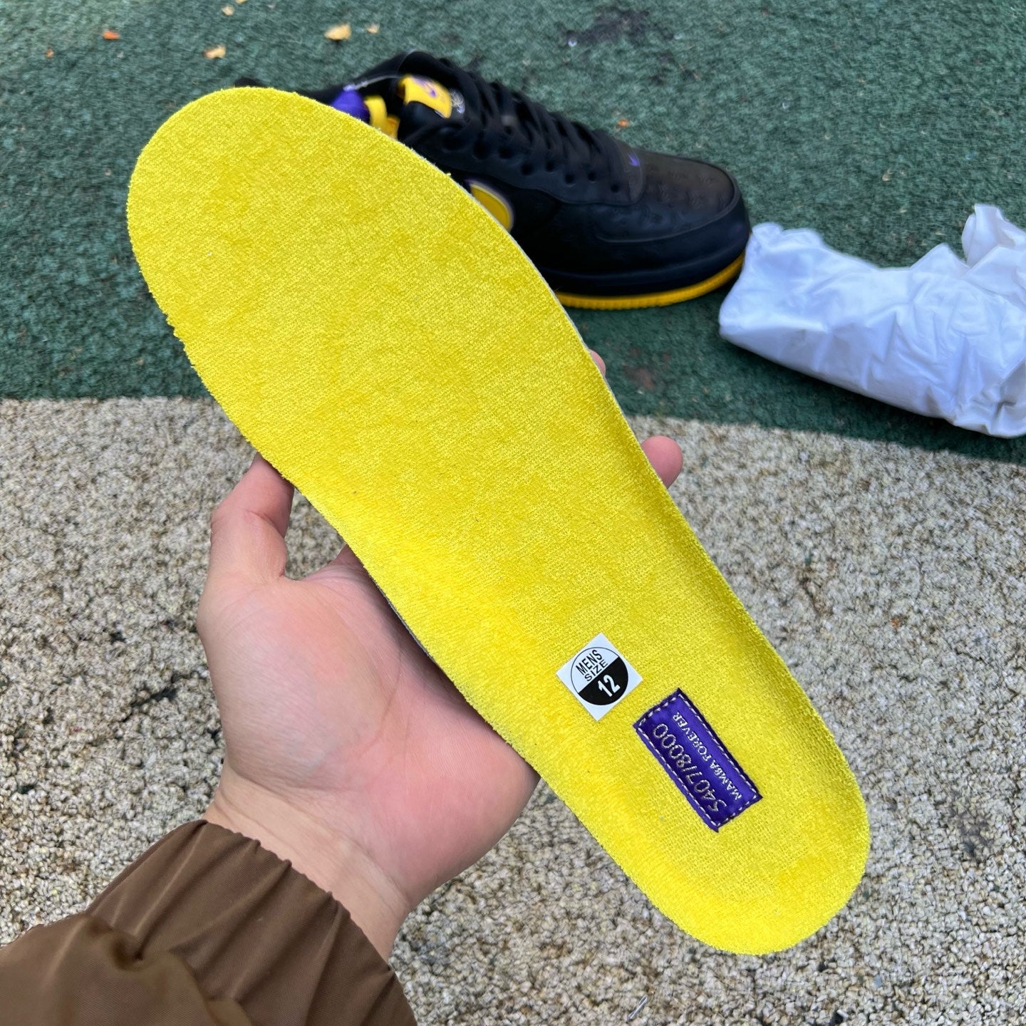 Nike Air Force 1 Low X Kobe Black yellow