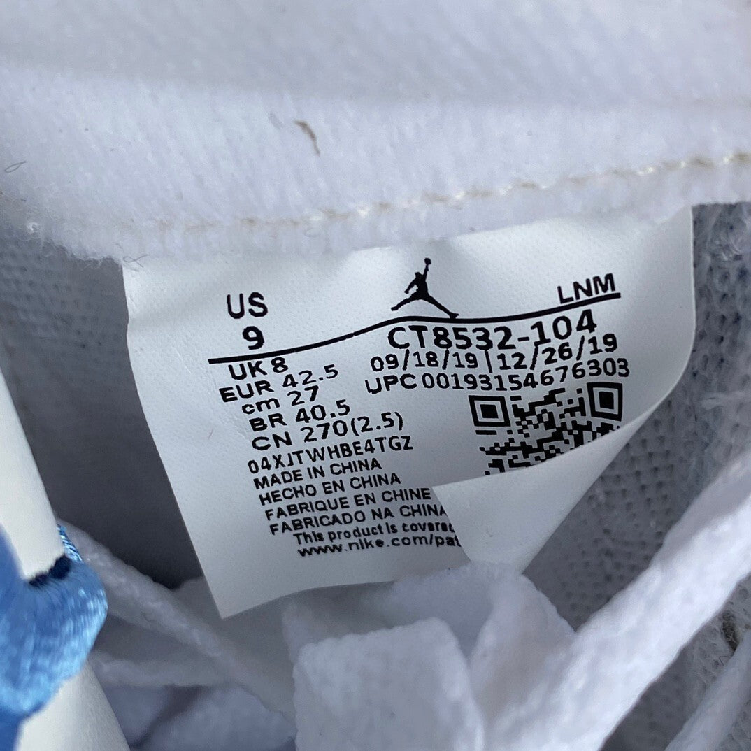 Air Jordan 3 white celeste