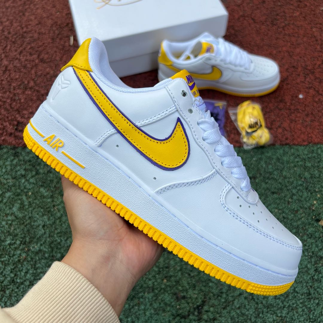 Nike Air Force 1 Low X Kobe White Yellow