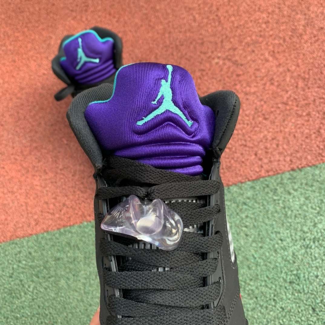 Air Jordan 5 AJ5 top3 "Black Purple"