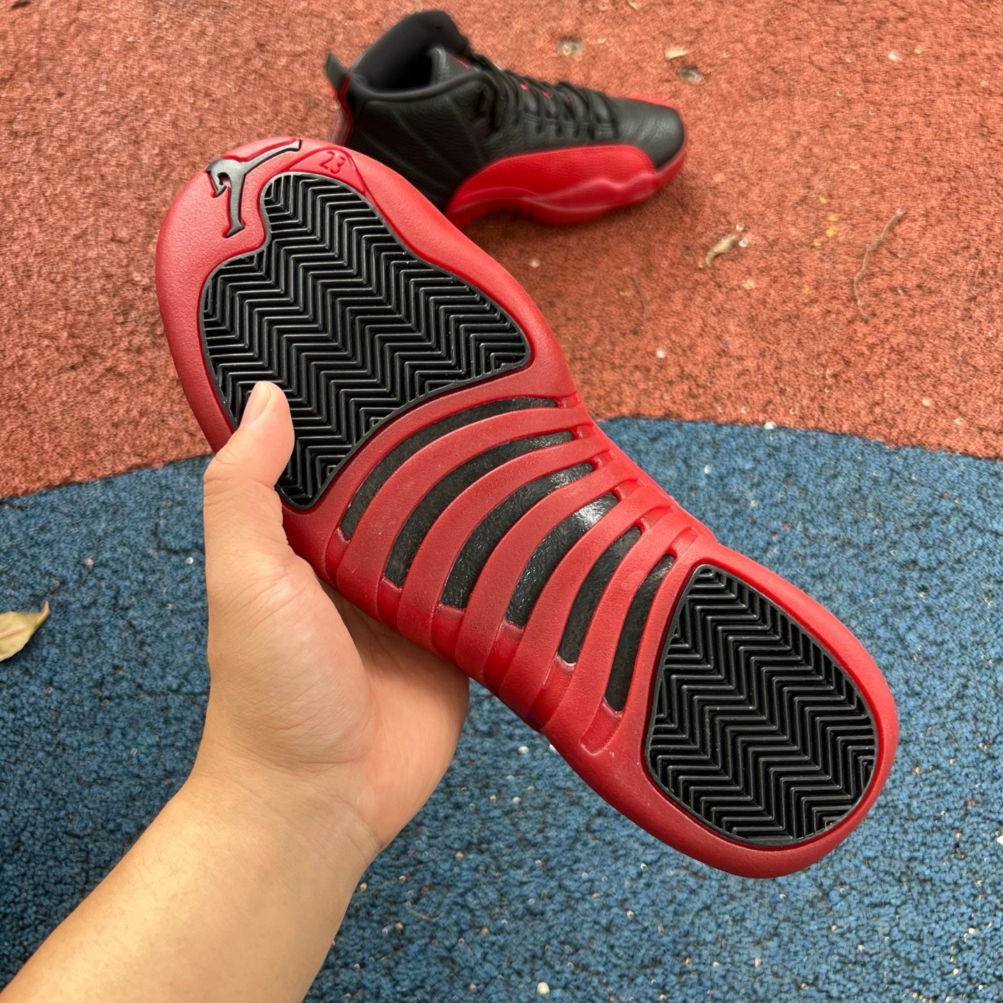 Air Jordan 12 Rojo Black