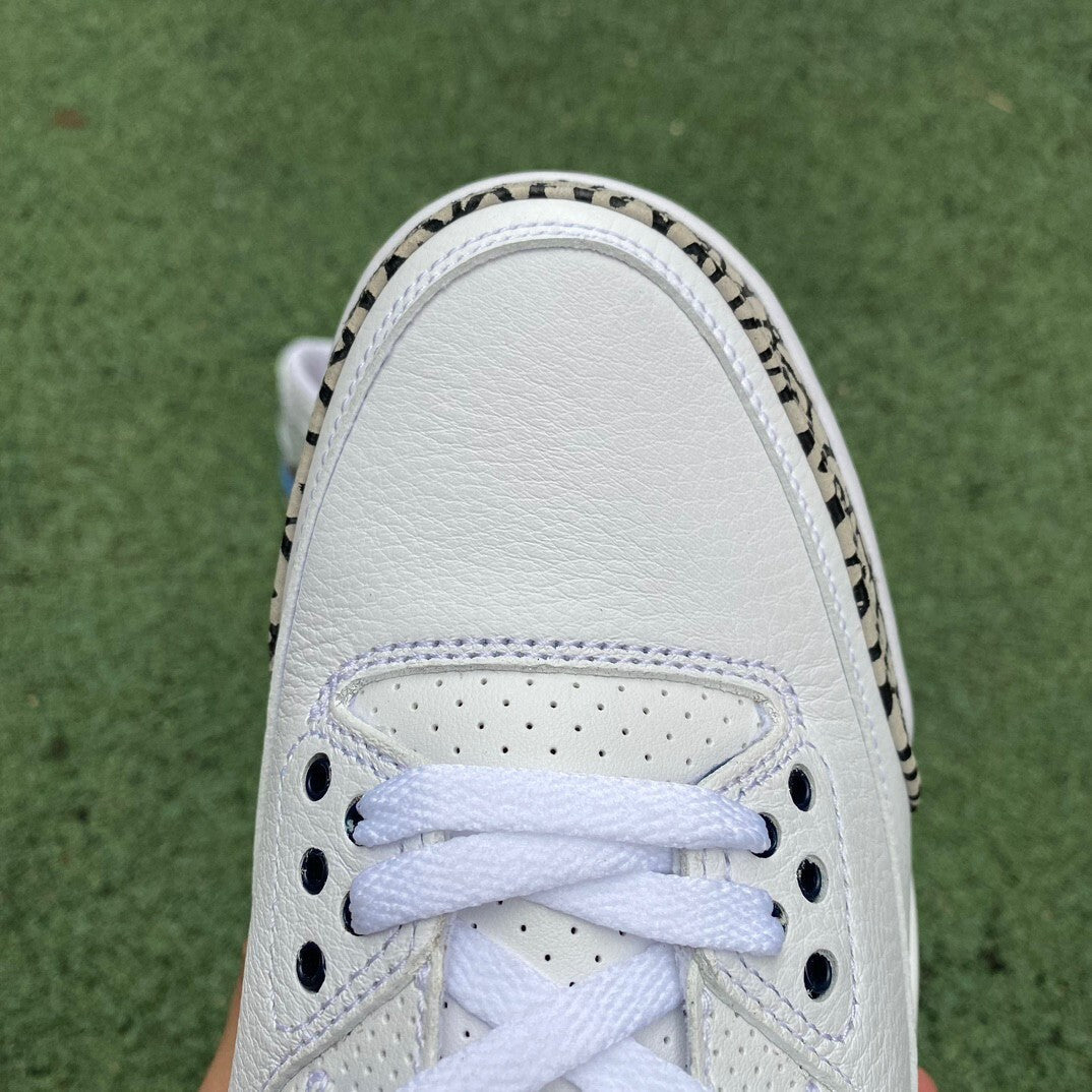 Air Jordan 3 white celeste