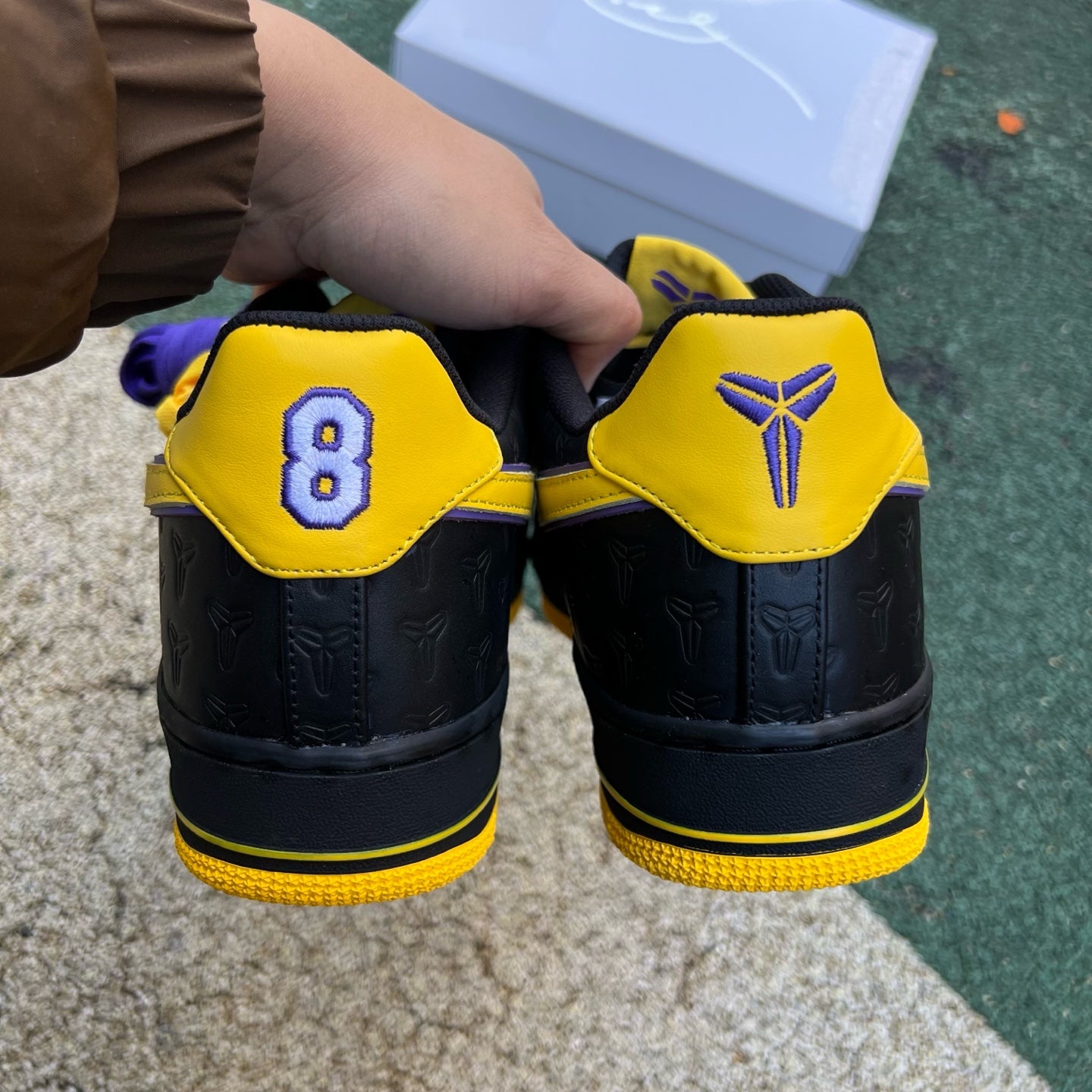 Nike Air Force 1 Low X Kobe Black yellow