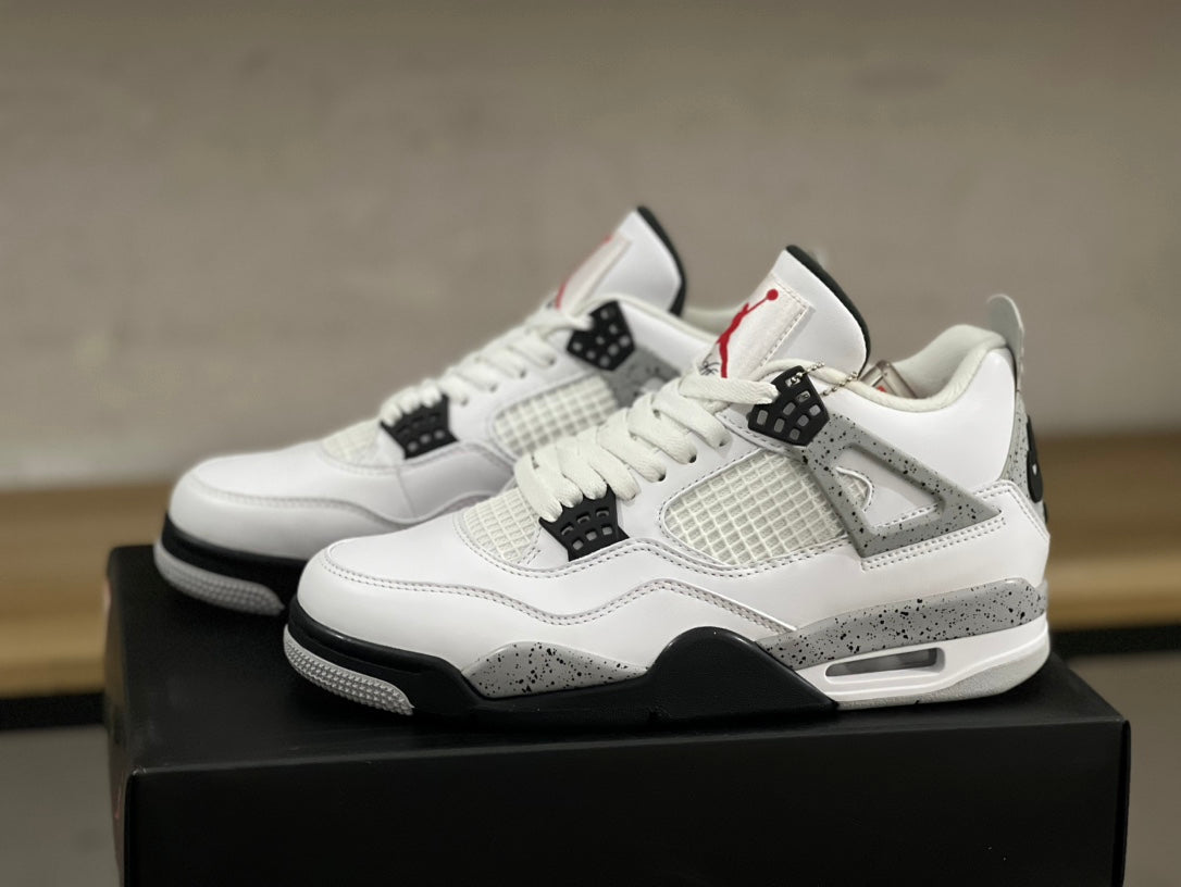 Air Jordan 4 white Cement