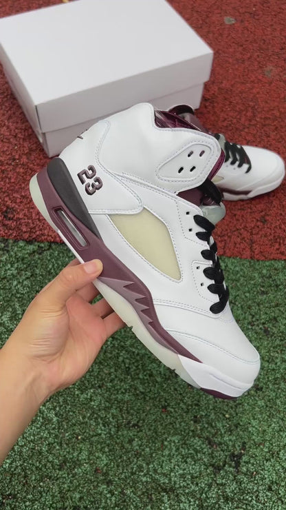 AMa Maniére x Air Jorredan 5 “Violet Ore" "Burgundy"