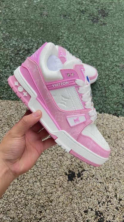 LOUIS VUITTON Trainer Golden Pink