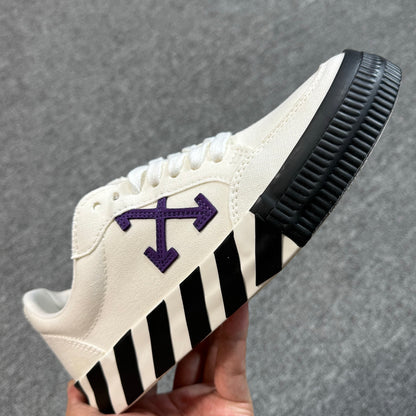 Vulcanized Black White Purple