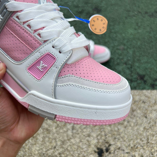 LOUIS VUITTON Trainer Pink Griss