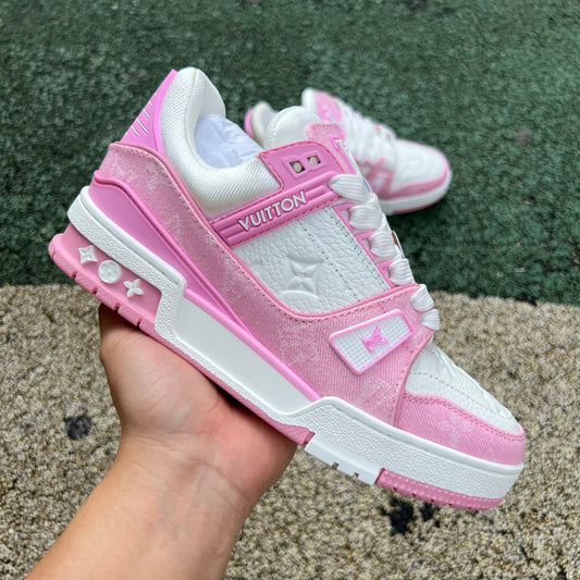 LOUIS VUITTON Trainer Golden Pink