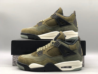 Jordan retro 4 Oliva