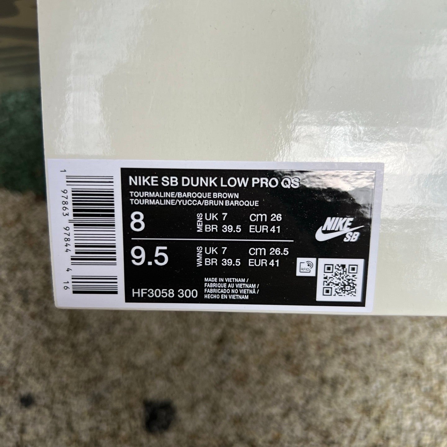 Dunk SB Dunk Low Shenron Baroque/Black Brow