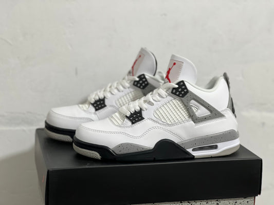 Air Jordan 4 white Cement