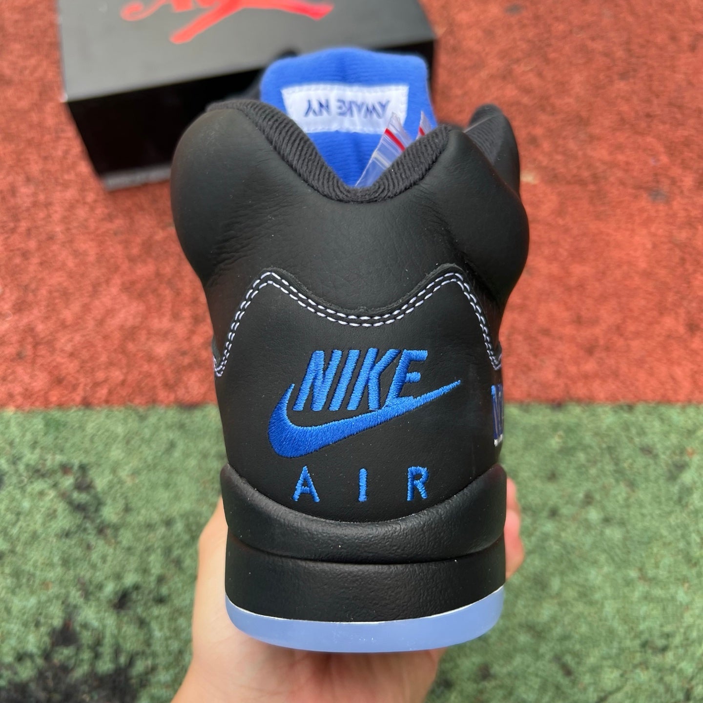 Awake NY x Air Jordan 5 "Black BLue"