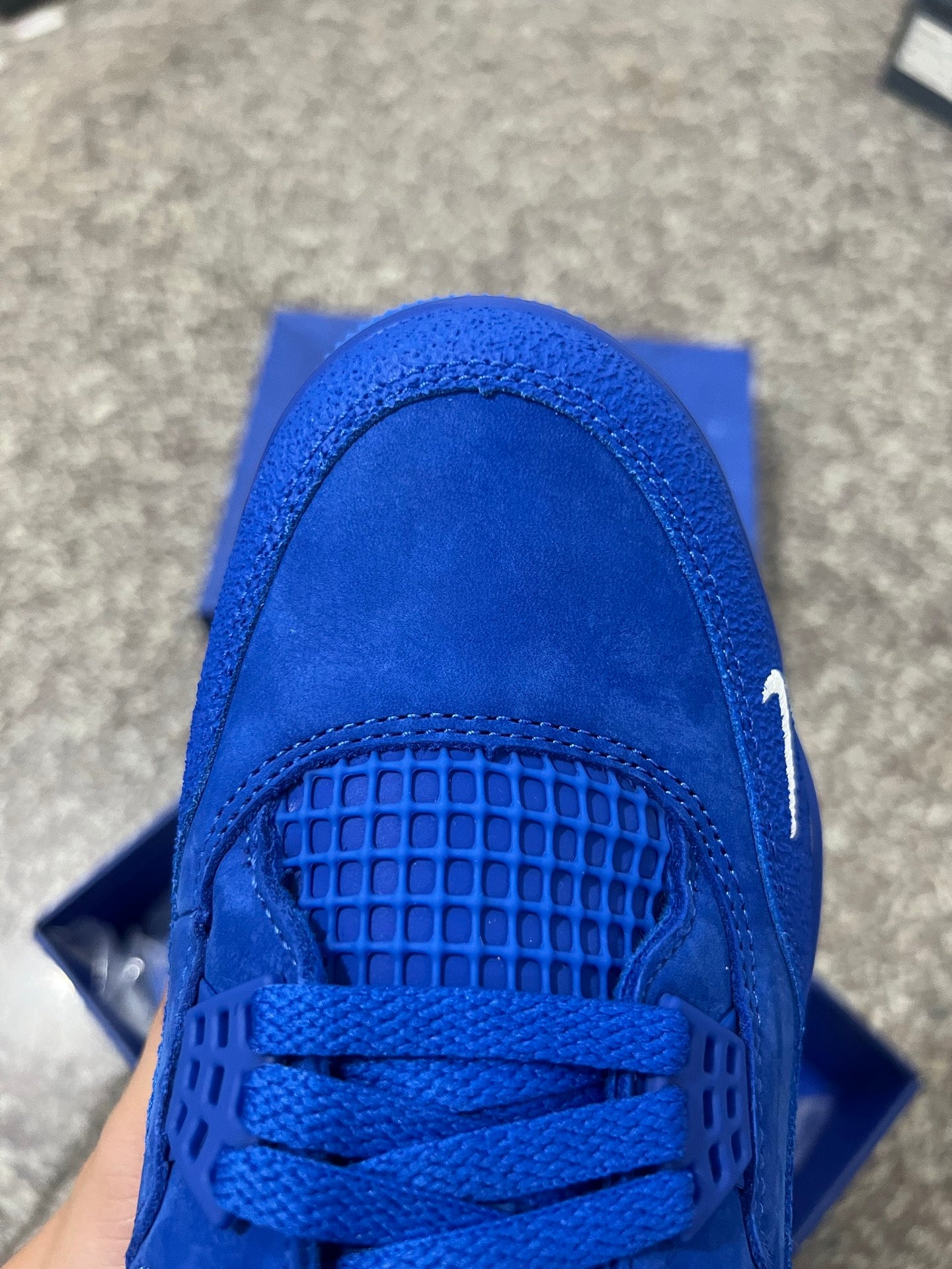 Air Jordan 4 Retro OG SP Nigel Sylvester Blue