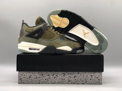 Jordan retro 4 Oliva
