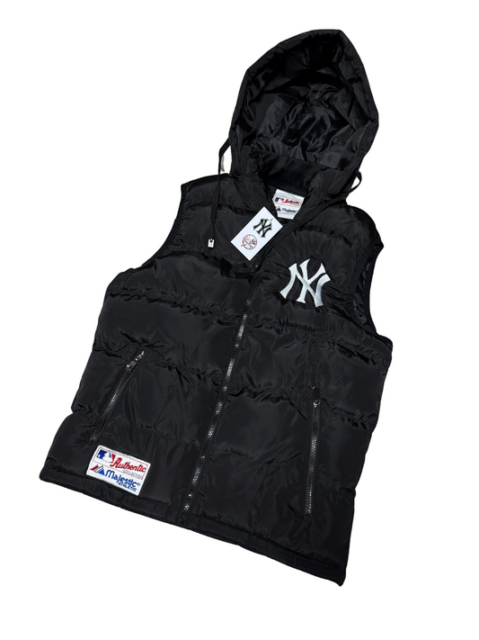 Chaqueta Yankees black sin mangas