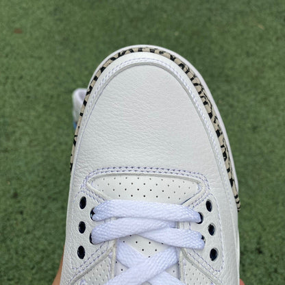 Air Jordan 3 white celeste